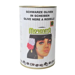 Oliven Schwarz in Scheiben