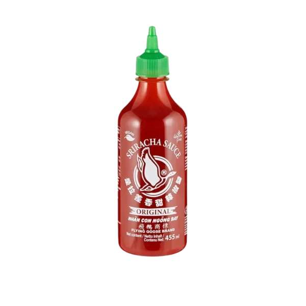 Siracha Sauce, Scharfe Souce, Aare Verpakcung